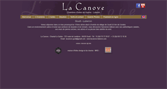 Desktop Screenshot of lacanove-luberon.com